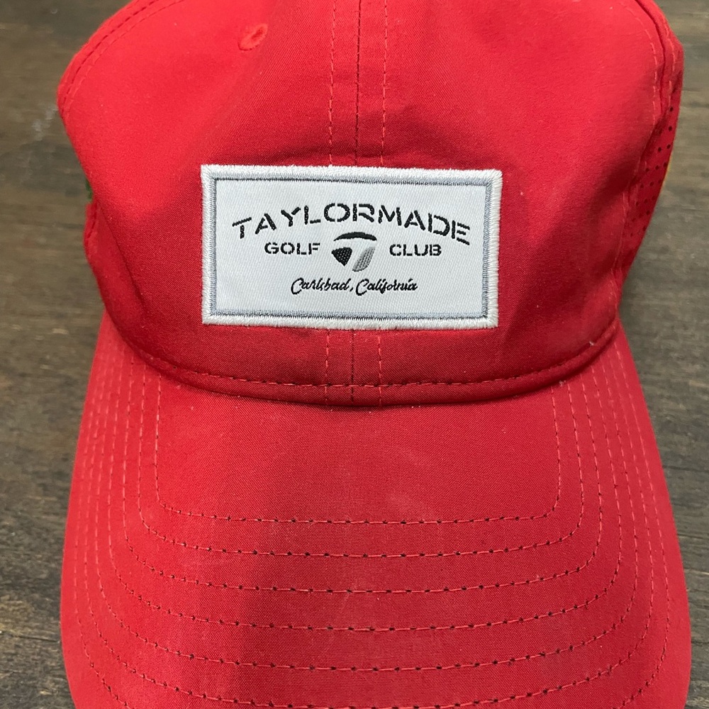 TaylorMade Red PGA Golf Club Cap